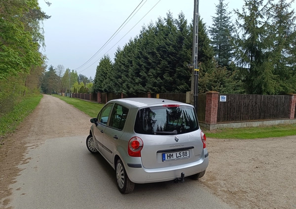 Renault Modus cena 8900 przebieg: 162000, rok produkcji 2007 z Jaraczewo małe 277